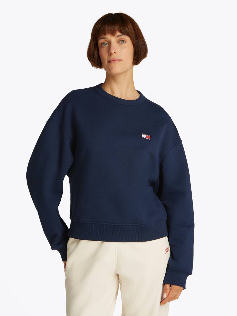 Tommy Jeans Sweatshirt »TJW BXY BADGE CREW«, mit Logo-Badge von Tommy Jeans