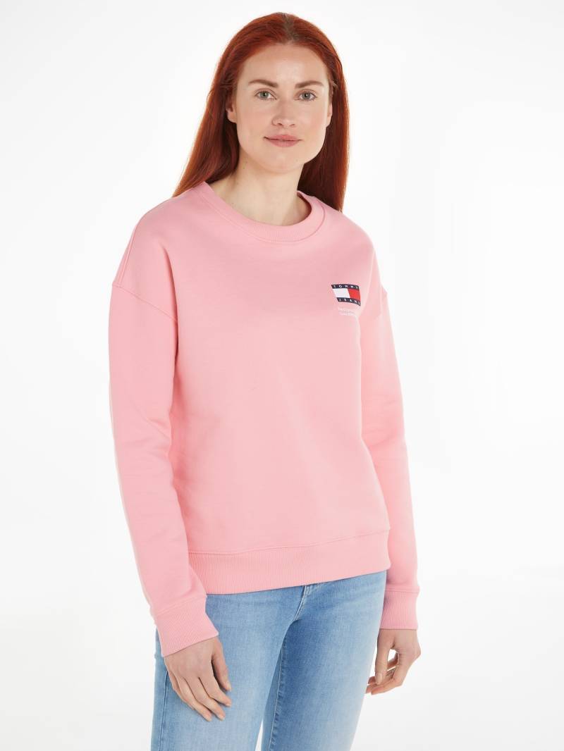 Tommy Jeans Sweatshirt »TJW BXY GRAPHIC FLAG CREW«, mit Markenlabel & Logo-Flag von Tommy Jeans