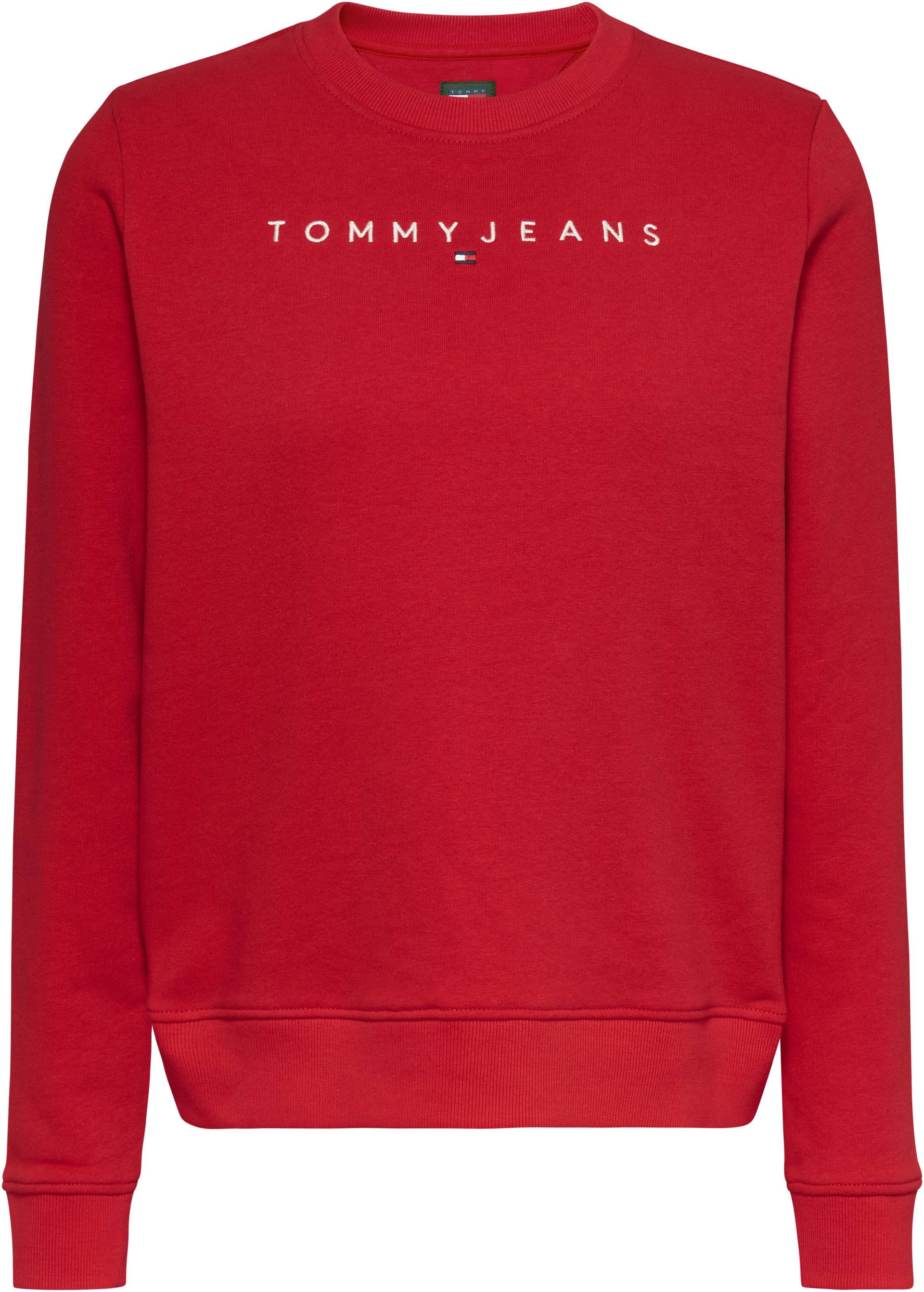 Tommy Jeans Sweatshirt »TJW REG LINEAR CREW EXT«, mit Logoschriftzug von Tommy Jeans