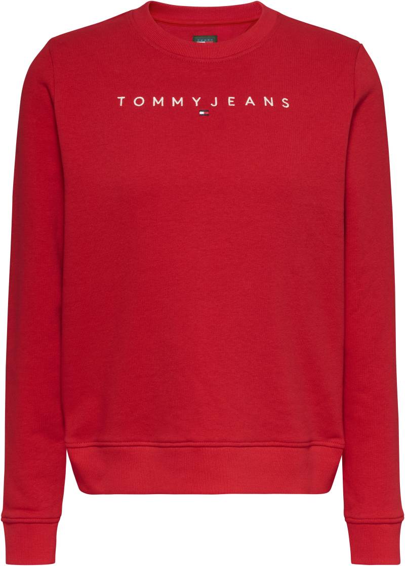 Tommy Jeans Sweatshirt »TJW REG LINEAR CREW EXT«, mit Logoschriftzug von Tommy Jeans