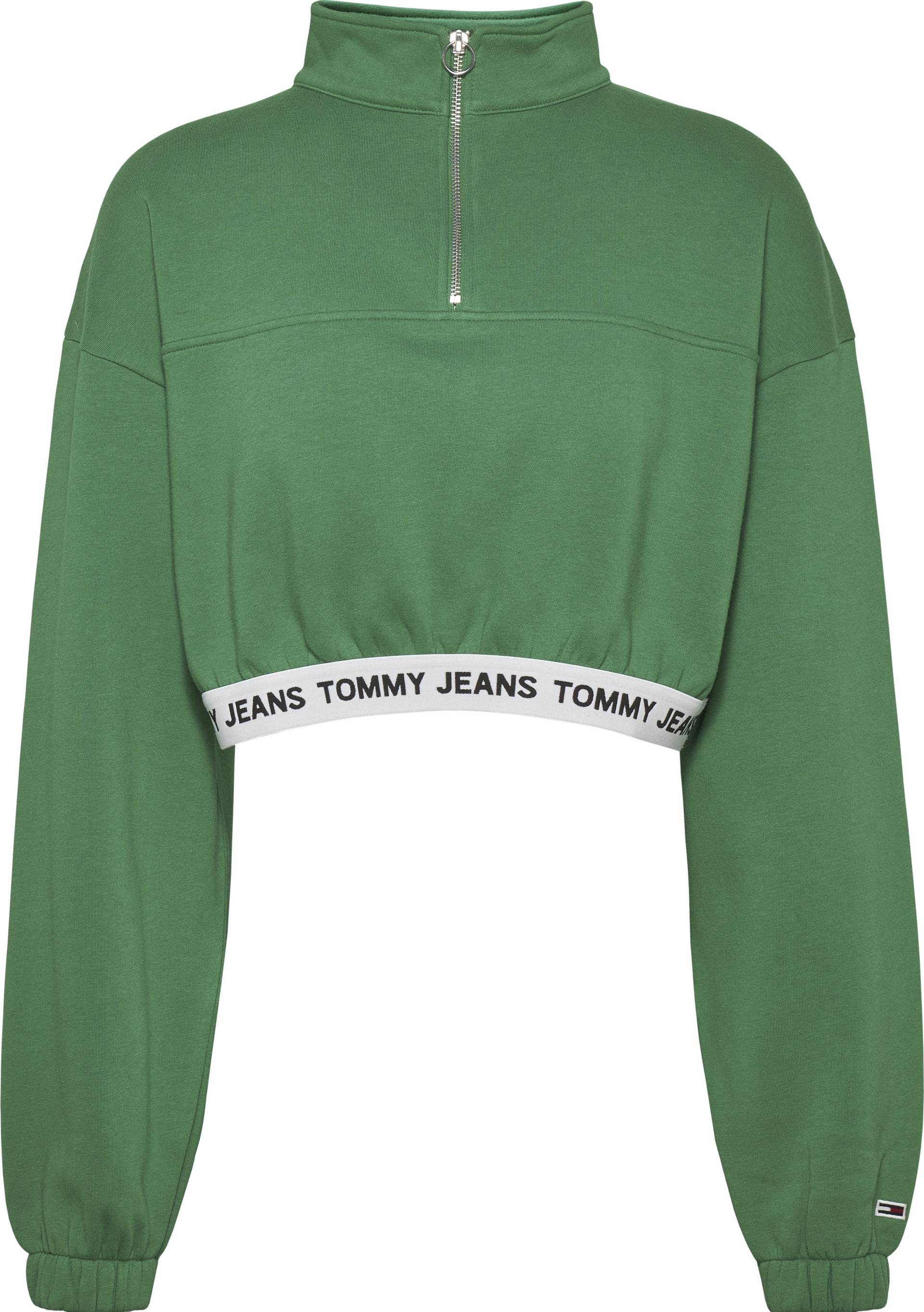 Tommy Jeans Sweatshirt »TJW SUPER CROP LOGO WAISTBAND«, mit Tommy Jeans Logo-Schriftzug am Bund von Tommy Jeans