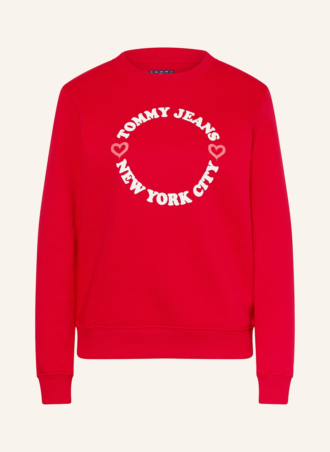 Tommy Jeans Sweatshirt rot Tommy Jeans Sweatshirt rot von Tommy Jeans
