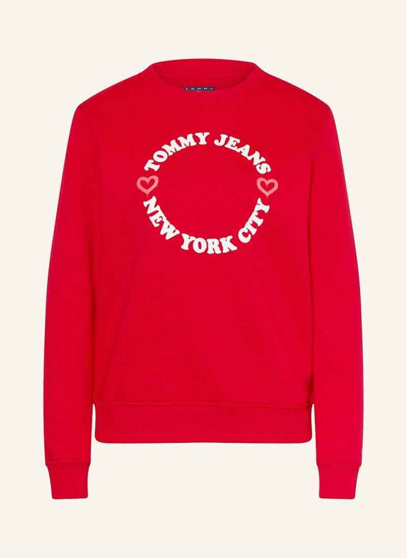 Tommy Jeans Sweatshirt rot von Tommy Jeans