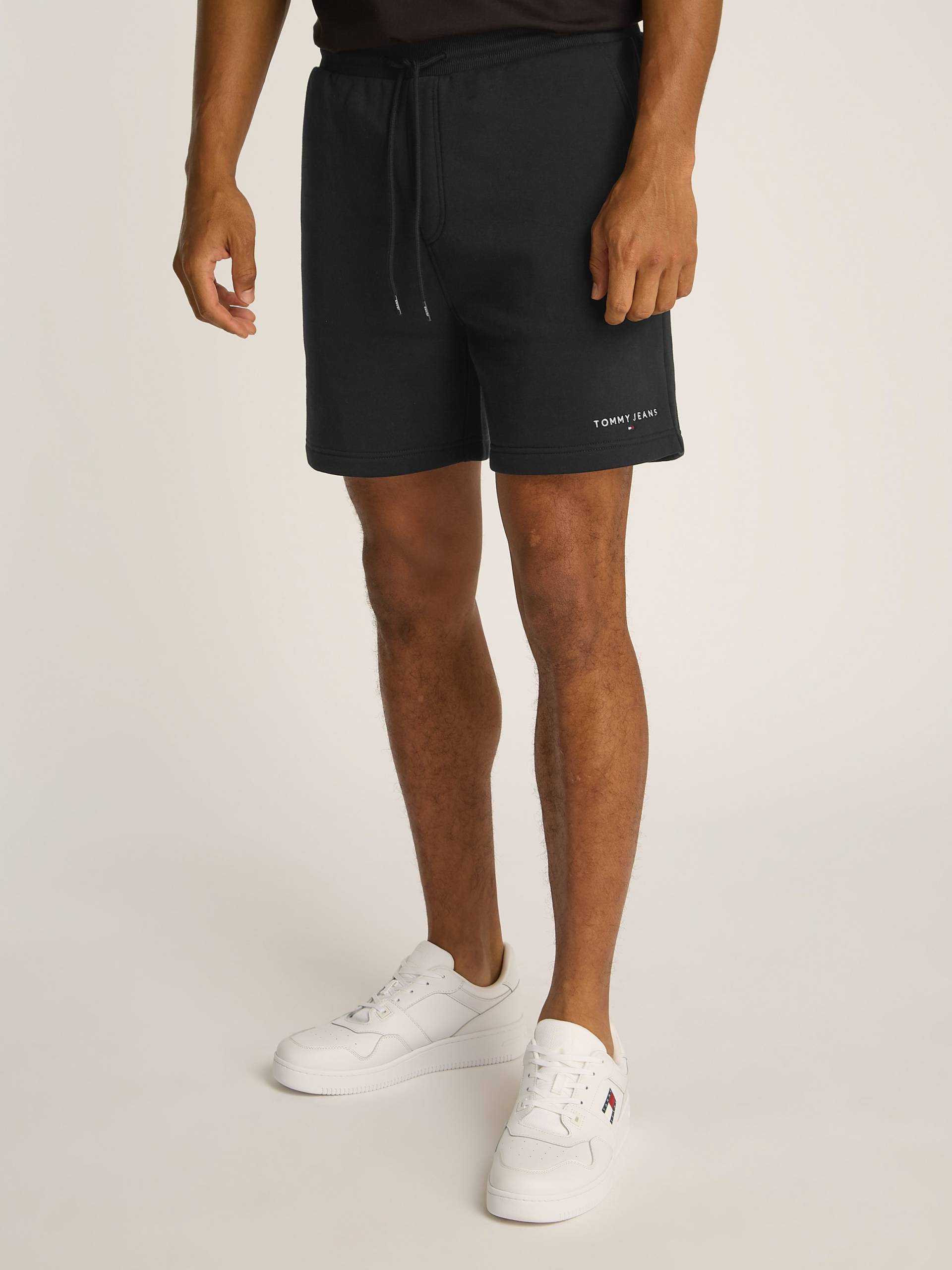 Tommy Jeans Sweatshorts »TJM REG LINEAR SHORT«, mit Logostickerei von Tommy Jeans