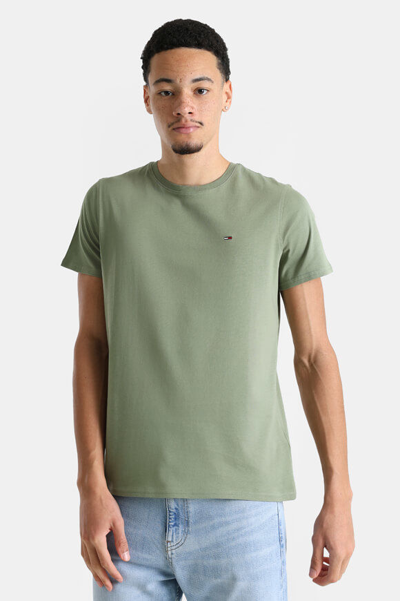 Tommy Jeans T-Shirt | Aruba Green | Herren  | S von Tommy Jeans