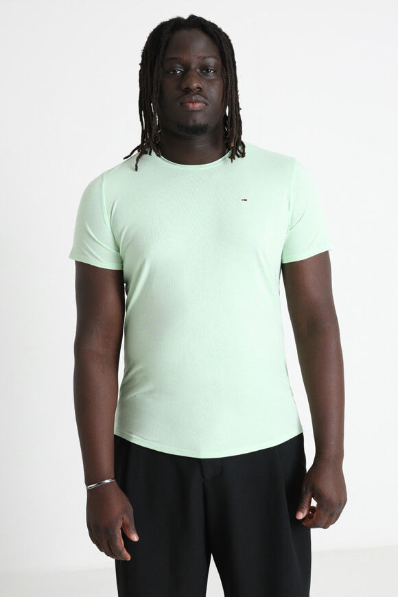 Tommy Jeans T-Shirt | Opal Green | Herren  | L von Tommy Jeans