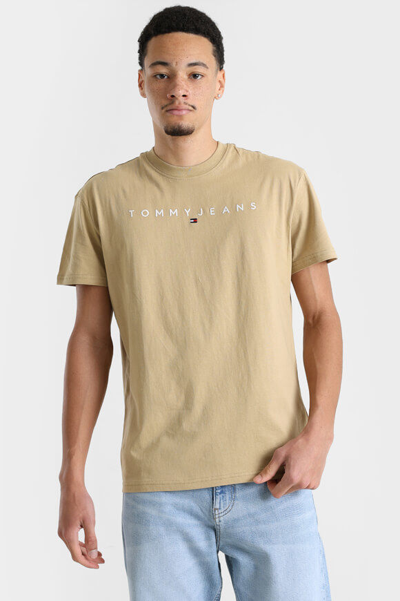 Tommy Jeans T-Shirt | Relic Tan | Herren  | M von Tommy Jeans