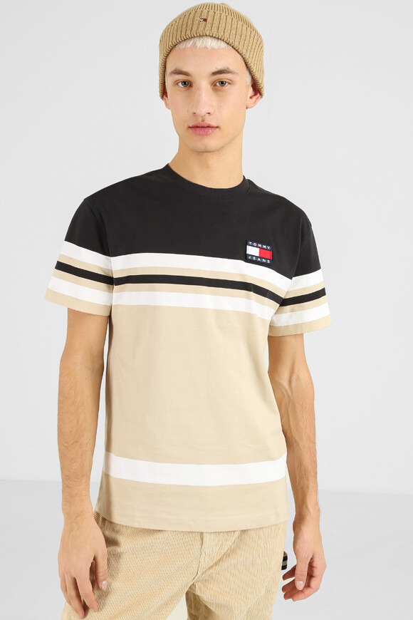 Tommy Jeans T-Shirt | Savannah Sand | Herren  | L von Tommy Jeans