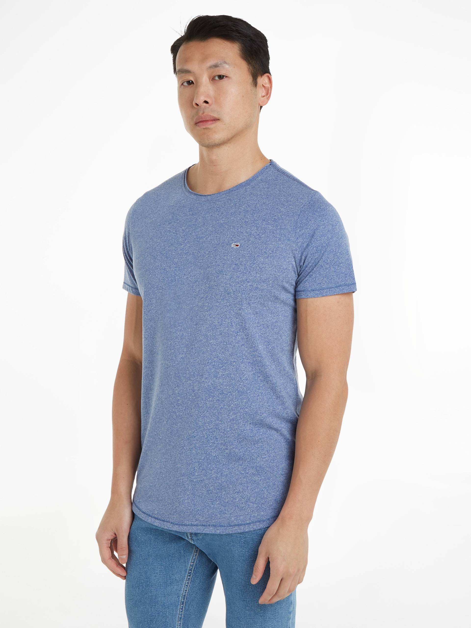 Tommy Jeans T-Shirt »TJM SLIM JASPE C NECK«, Classics Slim Fit mit Markenlabel von Tommy Jeans