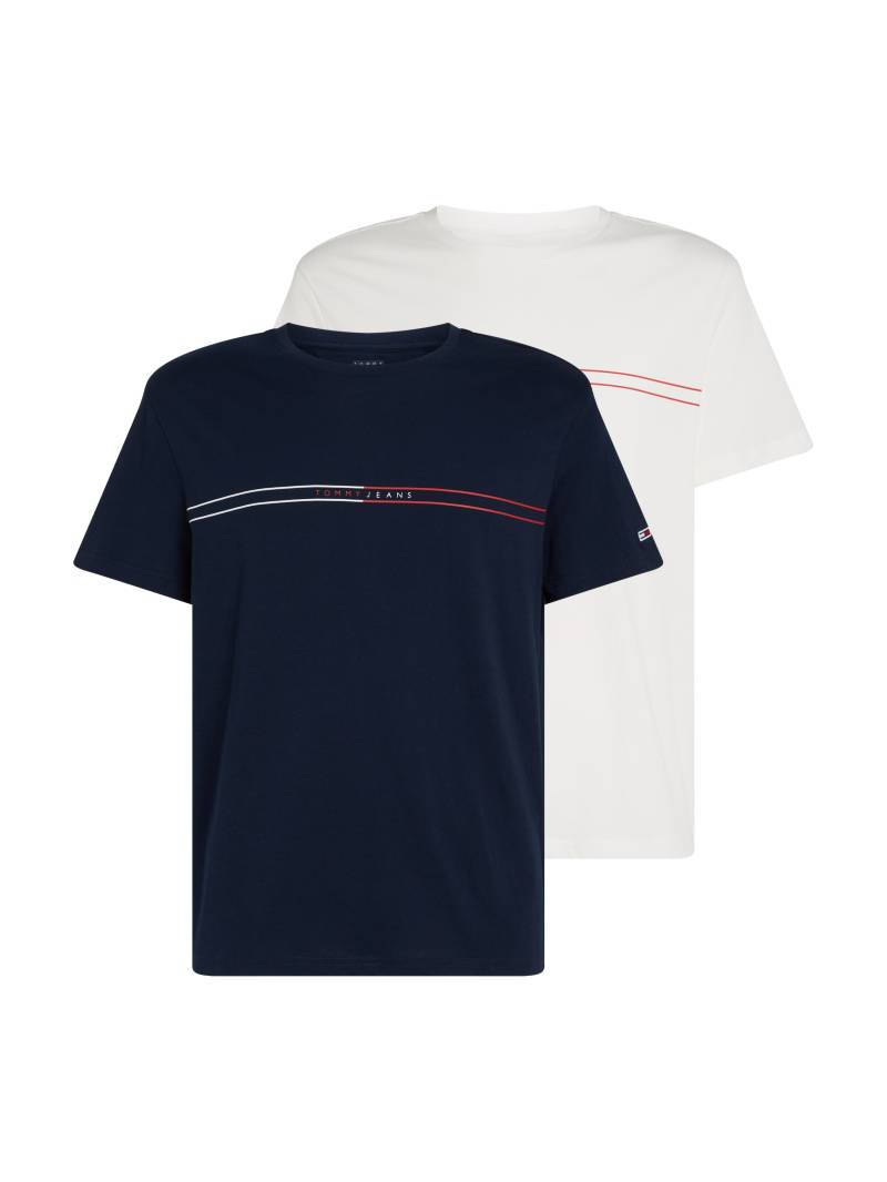 Tommy Jeans T-Shirt »TJM SLM ENTRY GRPHC T EXT 2 PCK« von Tommy Jeans