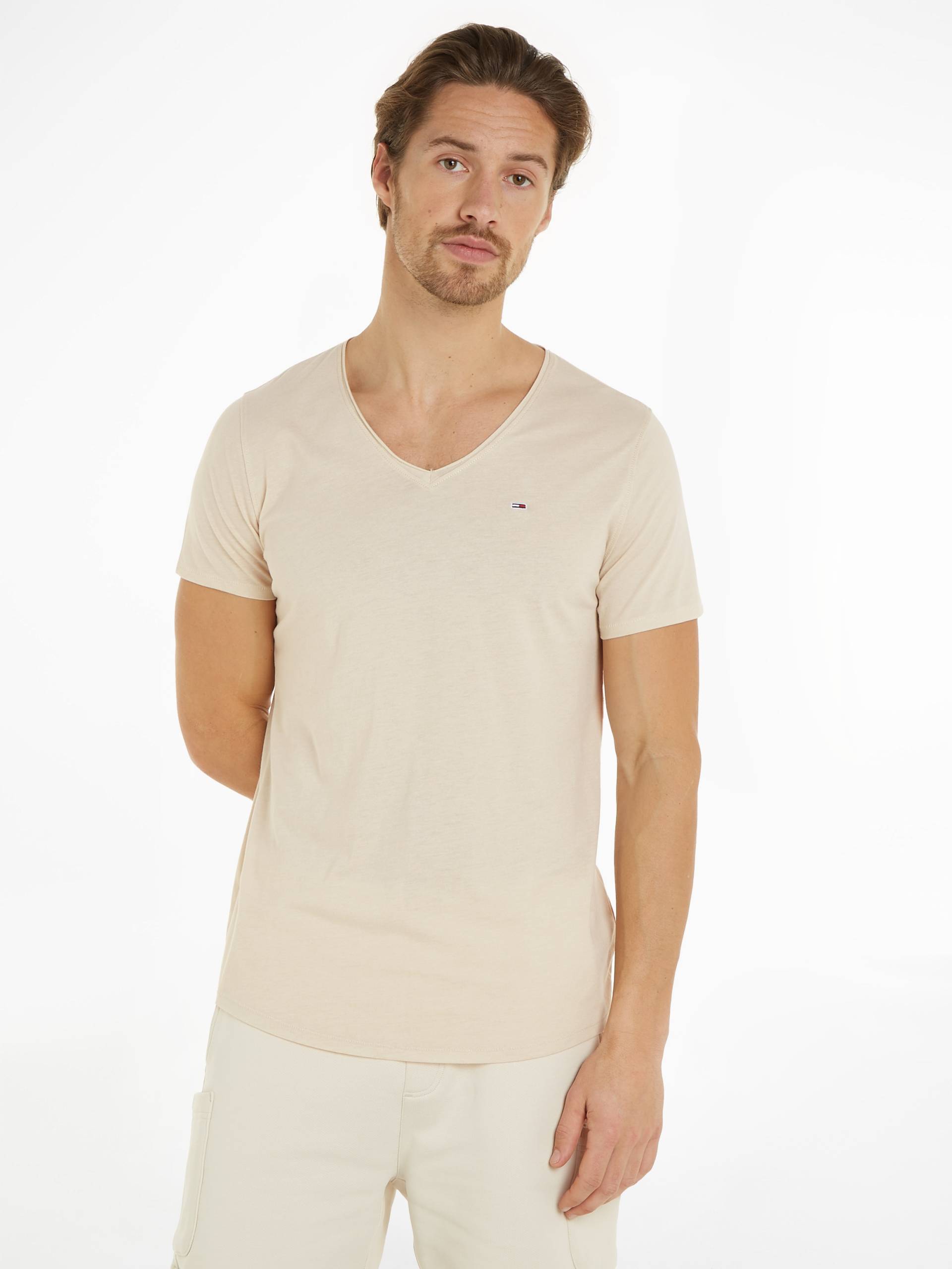 Tommy Jeans T-Shirt »TJM XSLIM JASPE V«, mit V-Ausschnitt Tommy Jeans T-Shirt »TJM XSLIM JASPE V«, mit V-Ausschnitt von Tommy Jeans