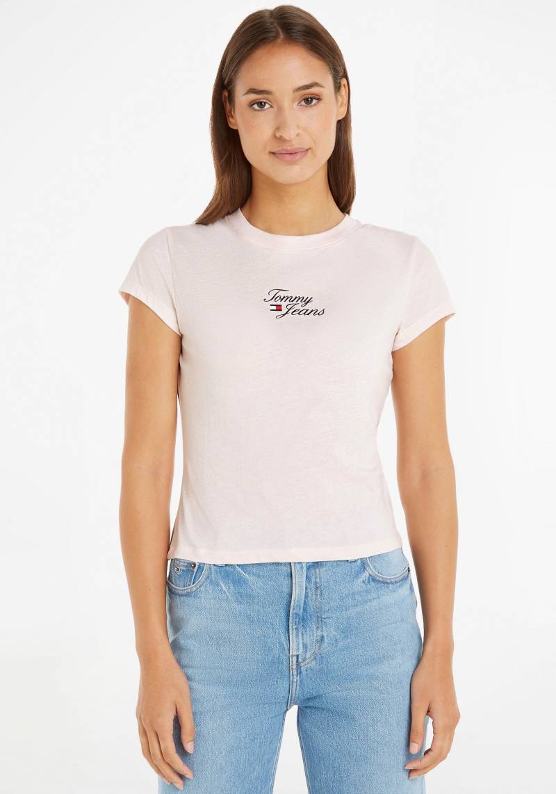 Tommy Jeans T-Shirt »TJW BBY ESSENTIAL LOGO 1 SS«, trendiges und stylisches Damen-T-Shirt mit Logodruck von Tommy Jeans