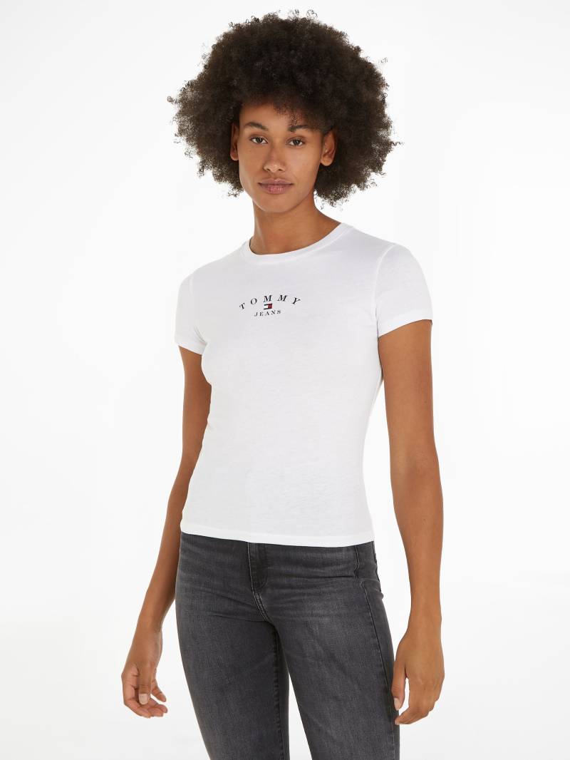 Tommy Jeans T-Shirt »TJW SLIM ESSENTIAL LOGO 2 SS«, mit Tommy Jeans Flagge von Tommy Jeans