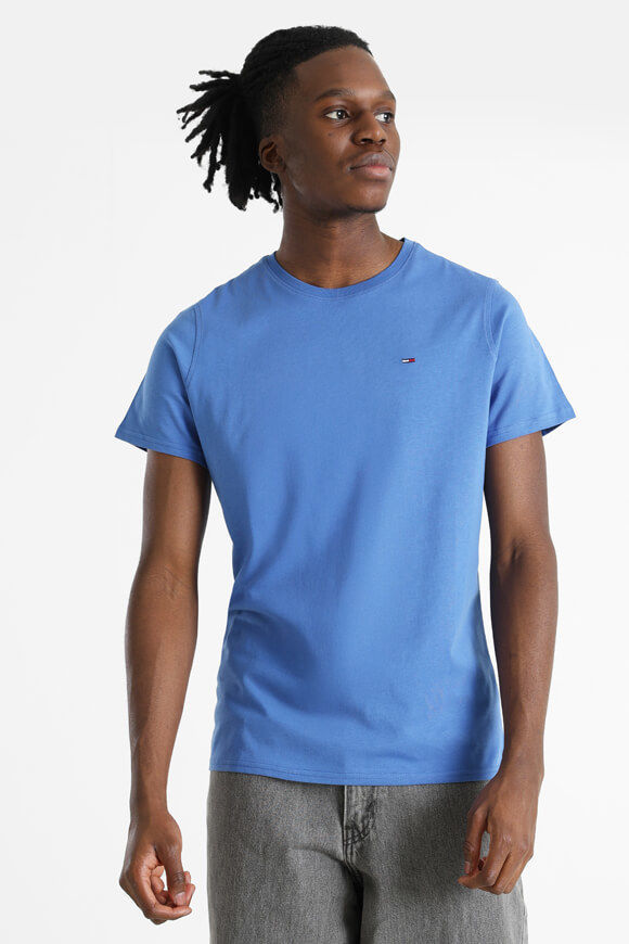 Tommy Jeans T-Shirt | Tempo Blue | Herren  | L von Tommy Jeans