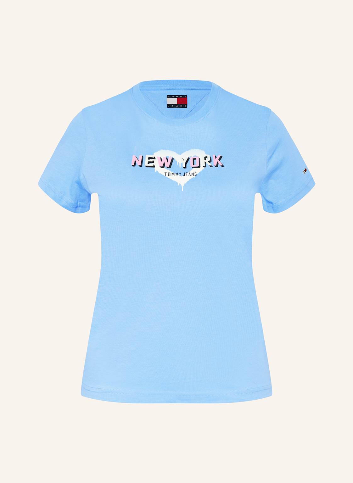 Tommy Jeans T-Shirt blau Tommy Jeans T-Shirt blau von Tommy Jeans