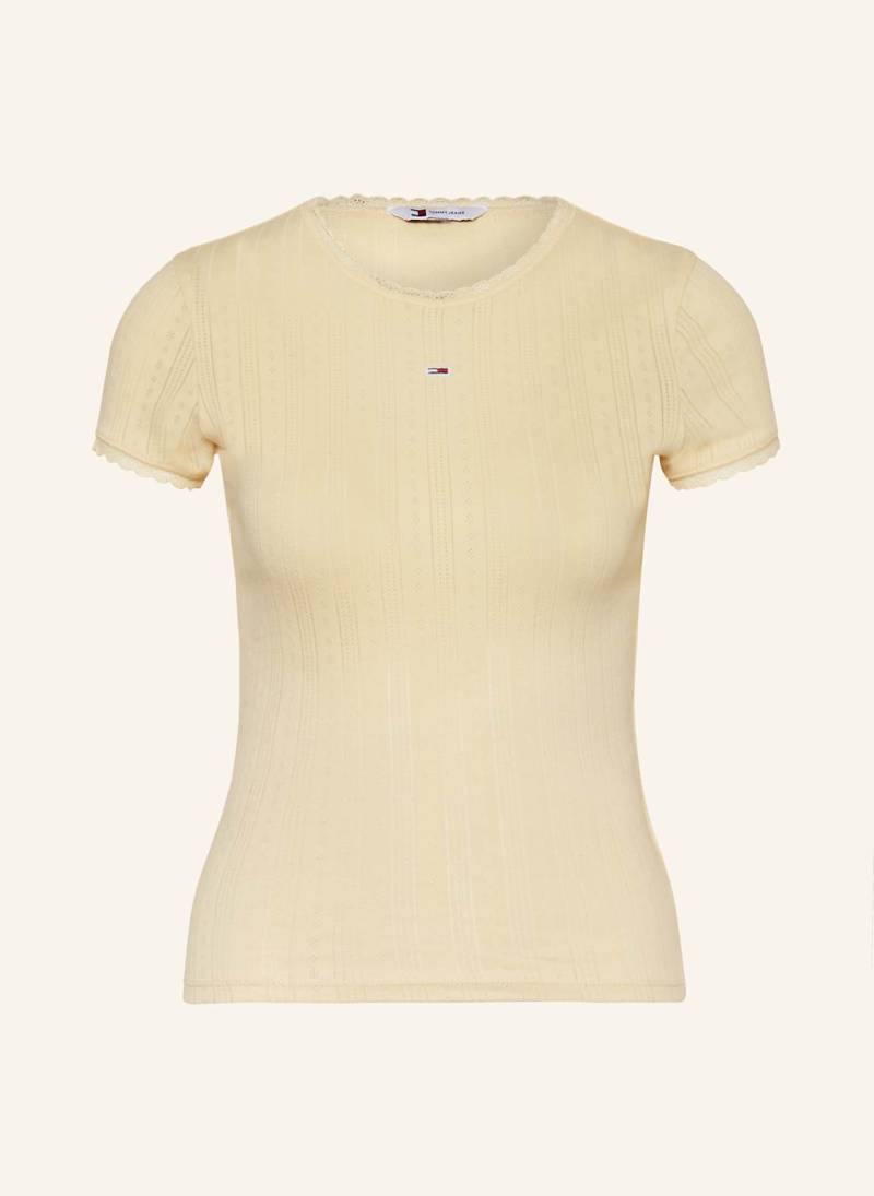 Tommy Jeans T-Shirt gelb von Tommy Jeans