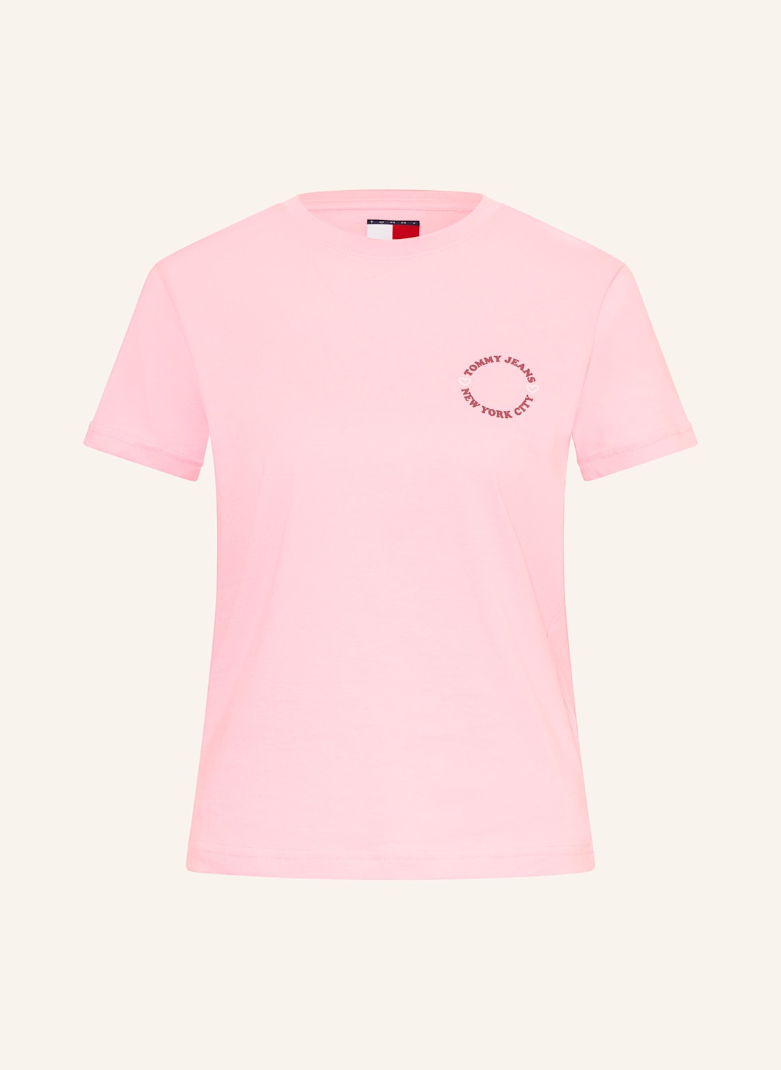 Tommy Jeans T-Shirt pink Tommy Jeans T-Shirt pink von Tommy Jeans