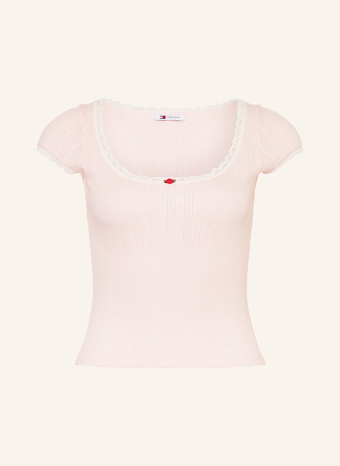 Tommy Jeans T-Shirt rosa Tommy Jeans T-Shirt rosa von Tommy Jeans