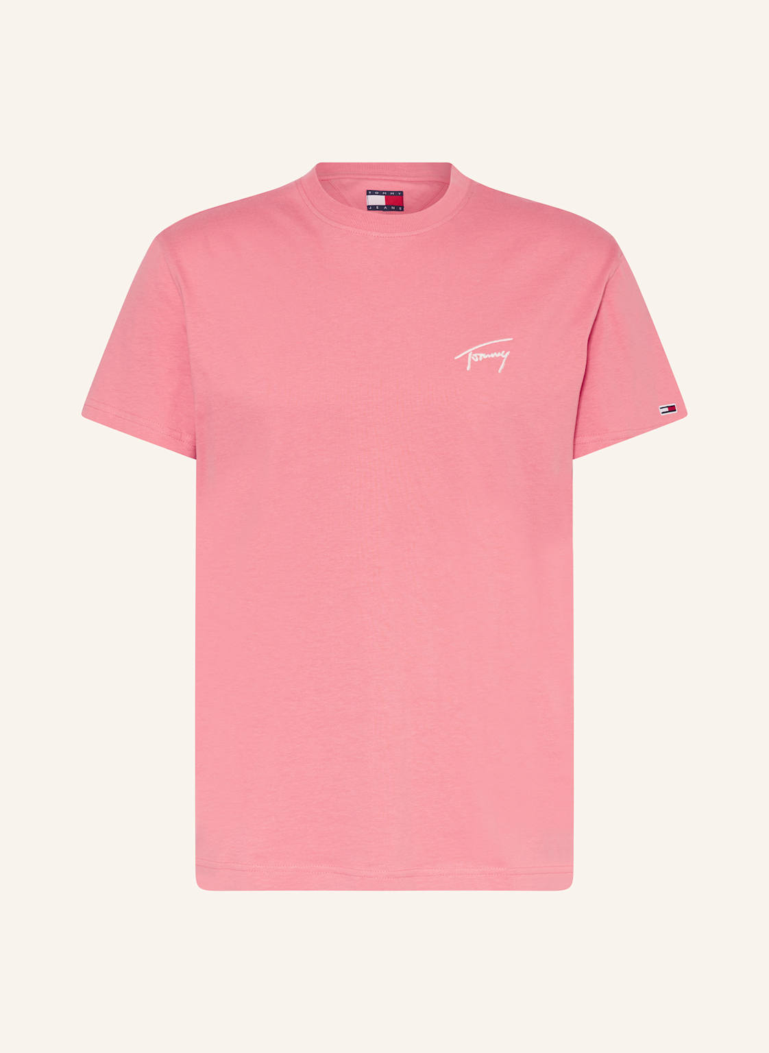 Tommy Jeans T-Shirt rosa Tommy Jeans T-Shirt rosa von Tommy Jeans
