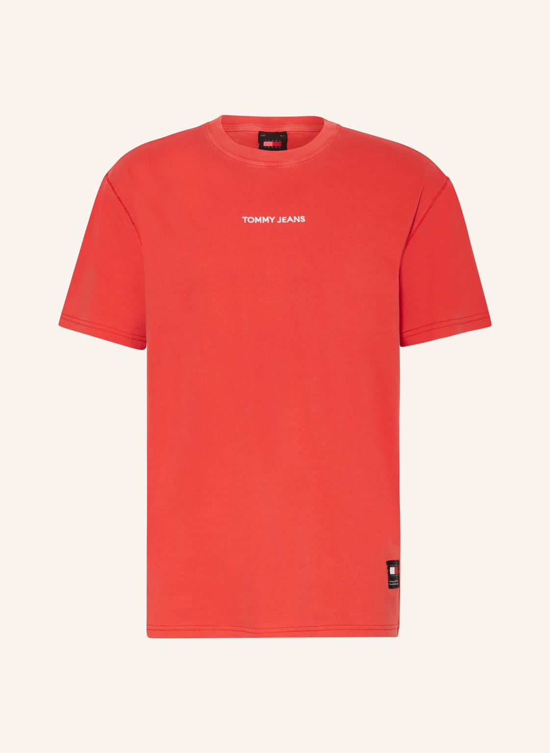 Tommy Jeans T-Shirt rot Tommy Jeans T-Shirt rot von Tommy Jeans
