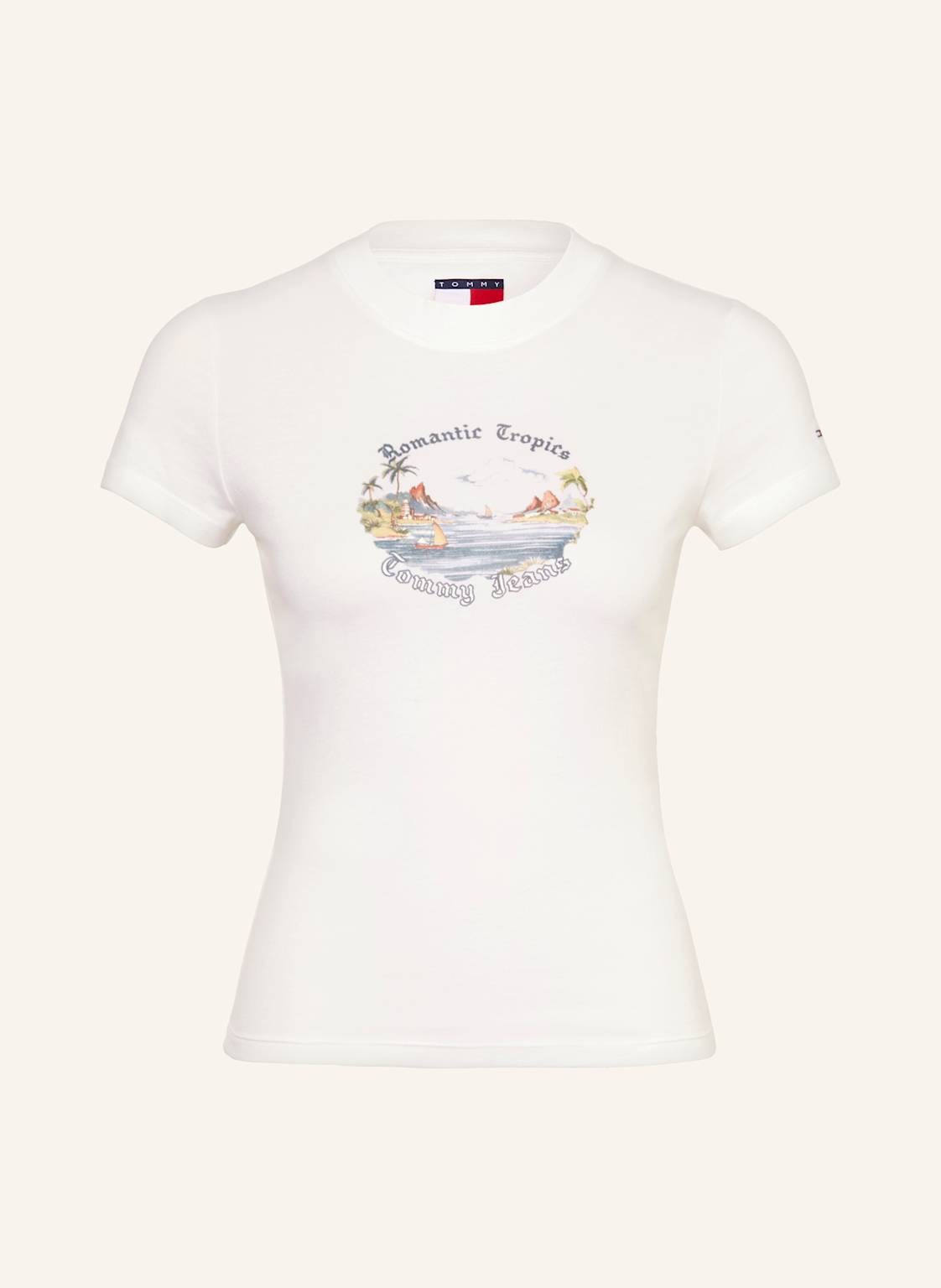 Tommy Jeans T-Shirt weiss Tommy Jeans T-Shirt weiss von Tommy Jeans