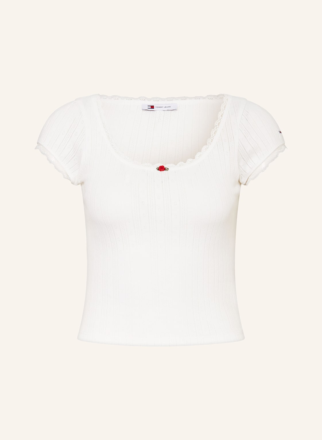 Tommy Jeans T-Shirt weiss Tommy Jeans T-Shirt weiss von Tommy Jeans