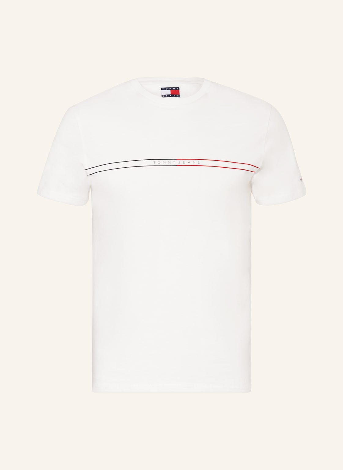 Tommy Jeans T-Shirt weiss Tommy Jeans T-Shirt weiss von Tommy Jeans