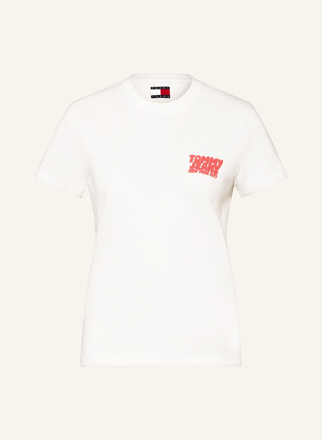 Tommy Jeans T-Shirt weiss Tommy Jeans T-Shirt weiss von Tommy Jeans