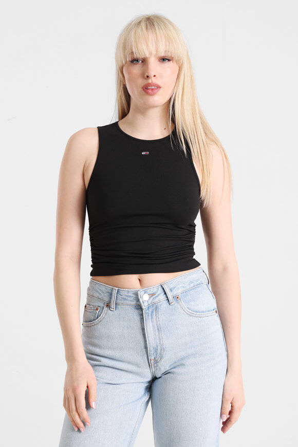 Tommy Jeans Tanktop | Black | Damen  | M von Tommy Jeans