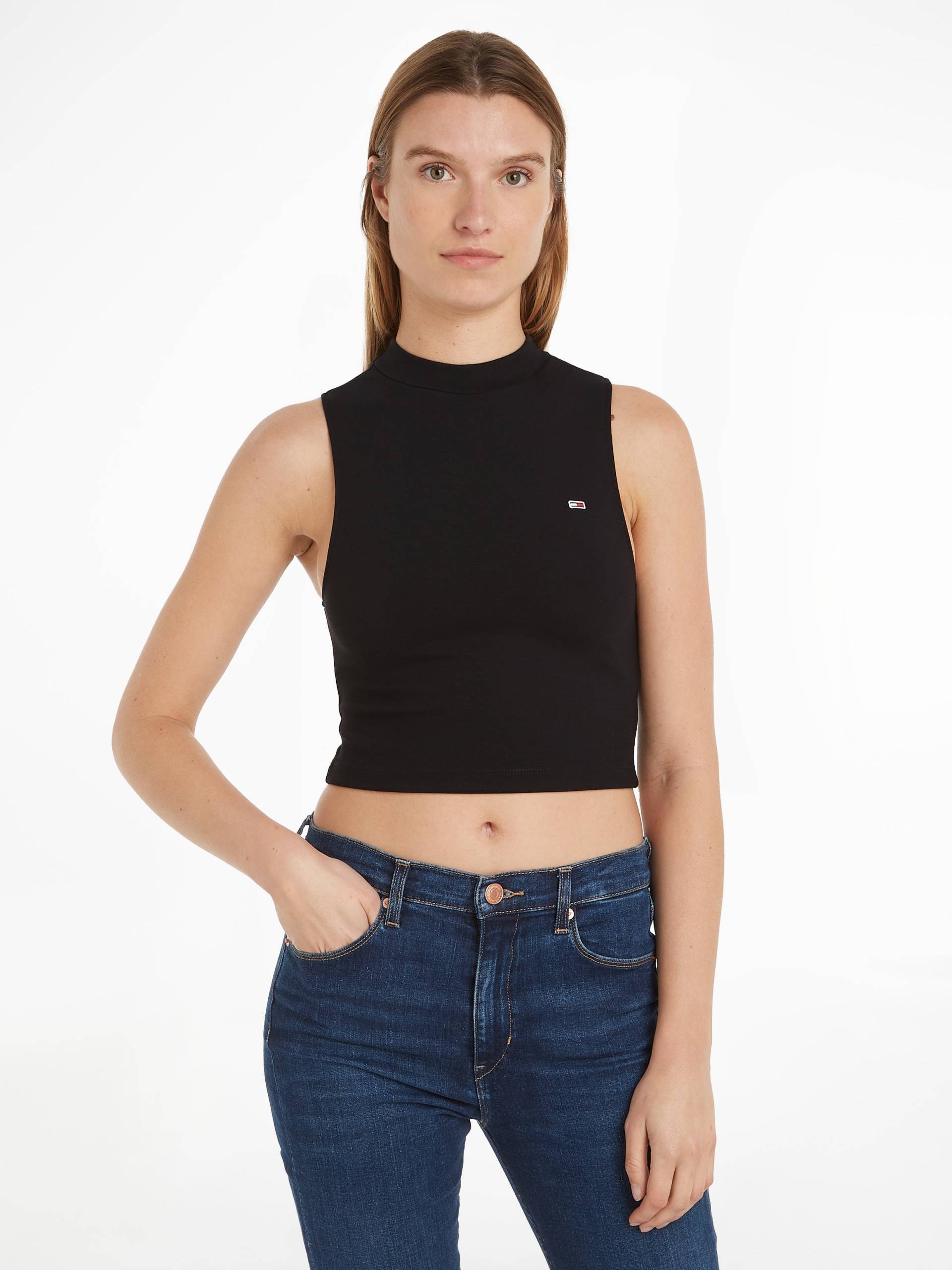 Tommy Jeans Tanktop »TJW CRP MOCKNECK TANK« Tommy Jeans Tanktop »TJW CRP MOCKNECK TANK« von Tommy Jeans