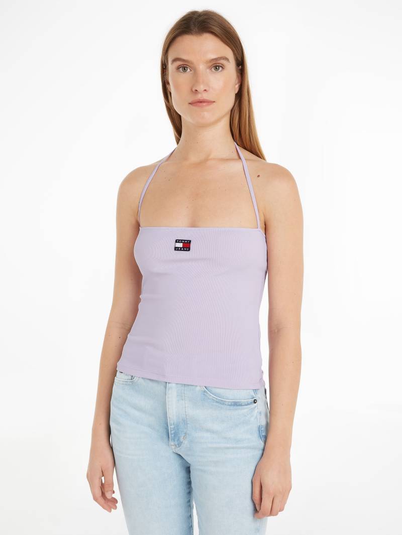 Tommy Jeans Tanktop »TJW SLIM RIB BADGE STRAP TOP«, mit Tommy Jeans Markenlabel von Tommy Jeans