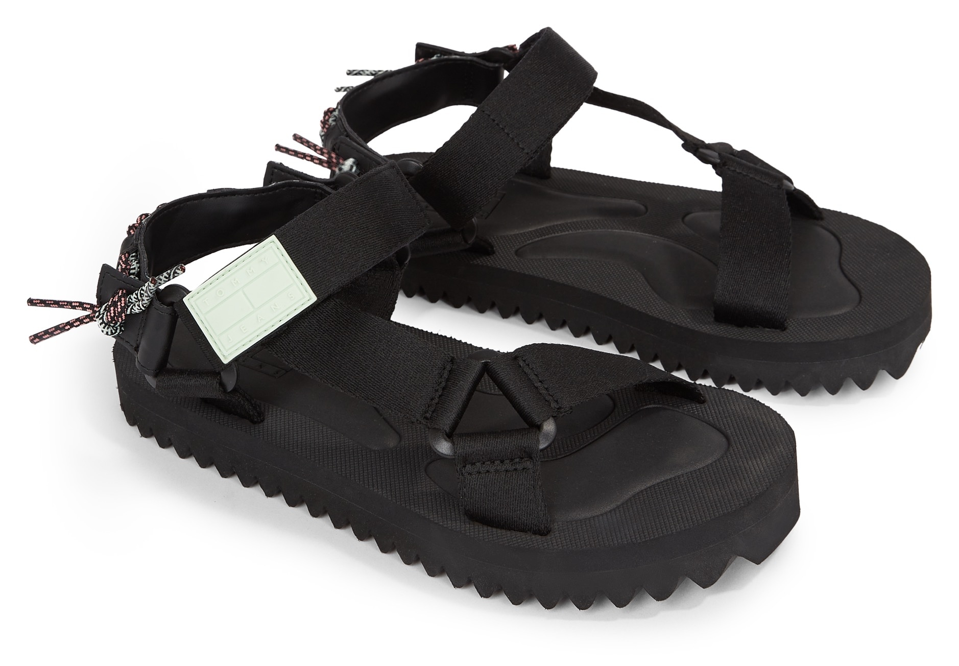 Tommy Jeans Trekkingsandale »TJW EVA SANDAL«, Outdoorschuh, Sommerschuh, Freizeitsandale mit Zierschnürung von Tommy Jeans