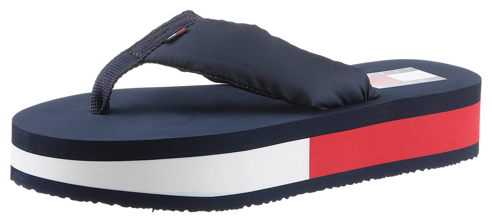 Tommy Jeans Zehentrenner »WEBBING MID BEACH SNDL«, mit weicher Bandage von Tommy Jeans