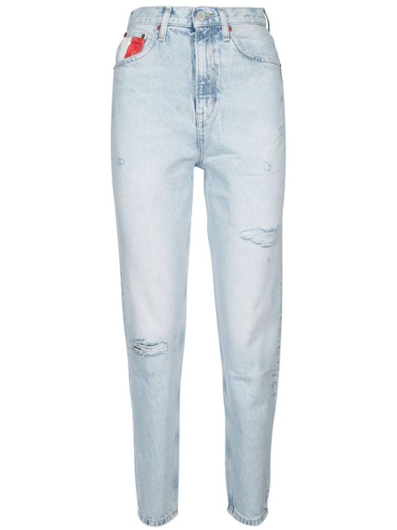 Tommy Jeans distressed-finish skinny jeans - Blue von Tommy Jeans