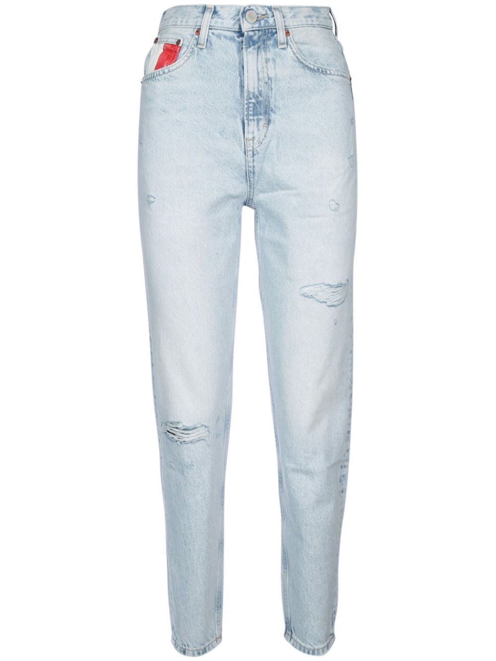 Tommy Jeans distressed-finish skinny jeans - Blue von Tommy Jeans