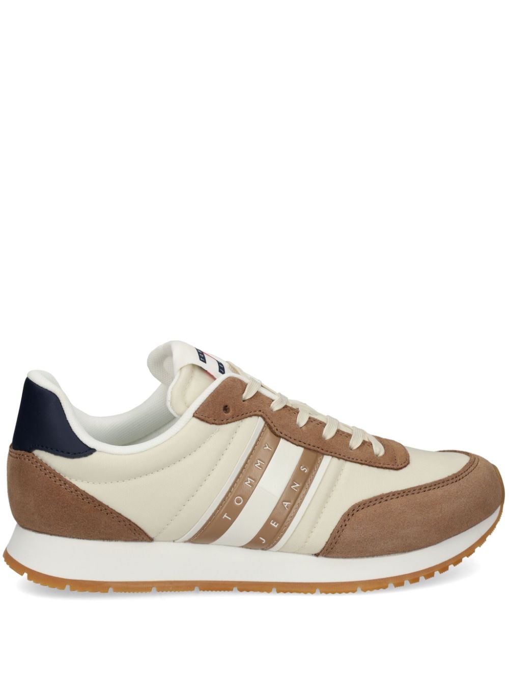 Tommy Jeans logo-debossed trainers - Neutrals von Tommy Jeans