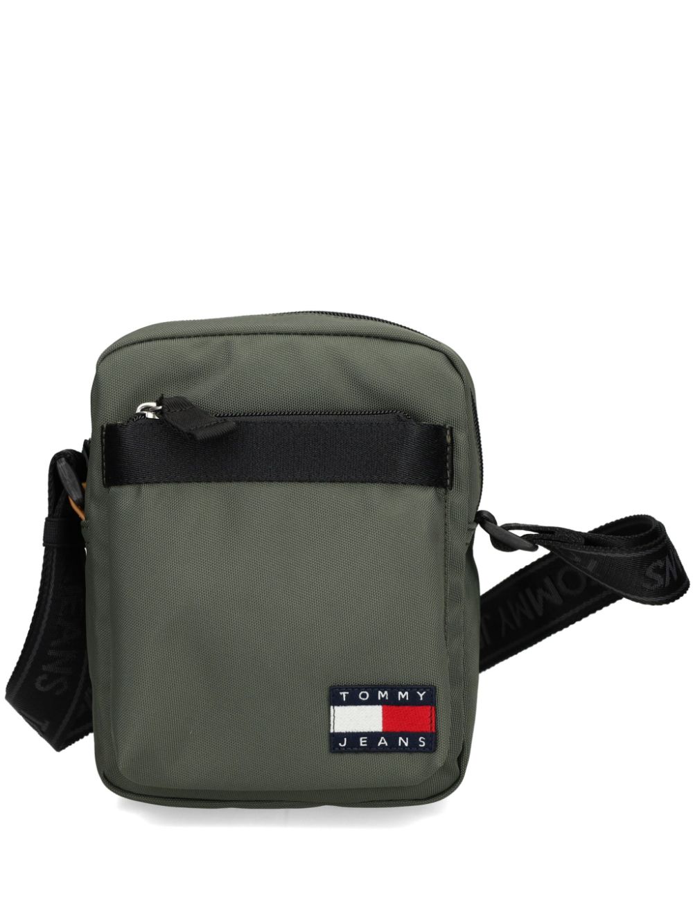 Tommy Jeans logo-patch bag - Green von Tommy Jeans