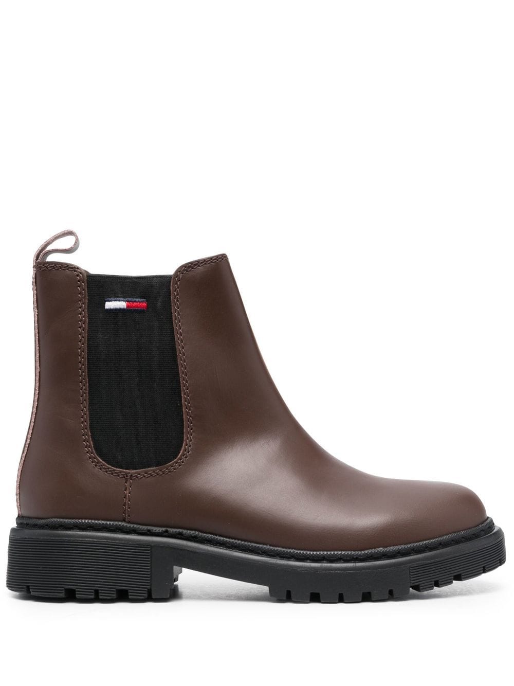 Tommy Jeans slip-on ankle boots - Brown von Tommy Jeans