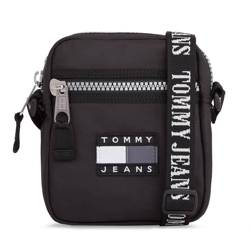 Umhängetasche Tommy Jeans Tjm Heritage Reporter AM0AM11651 Schwarz von Tommy Jeans