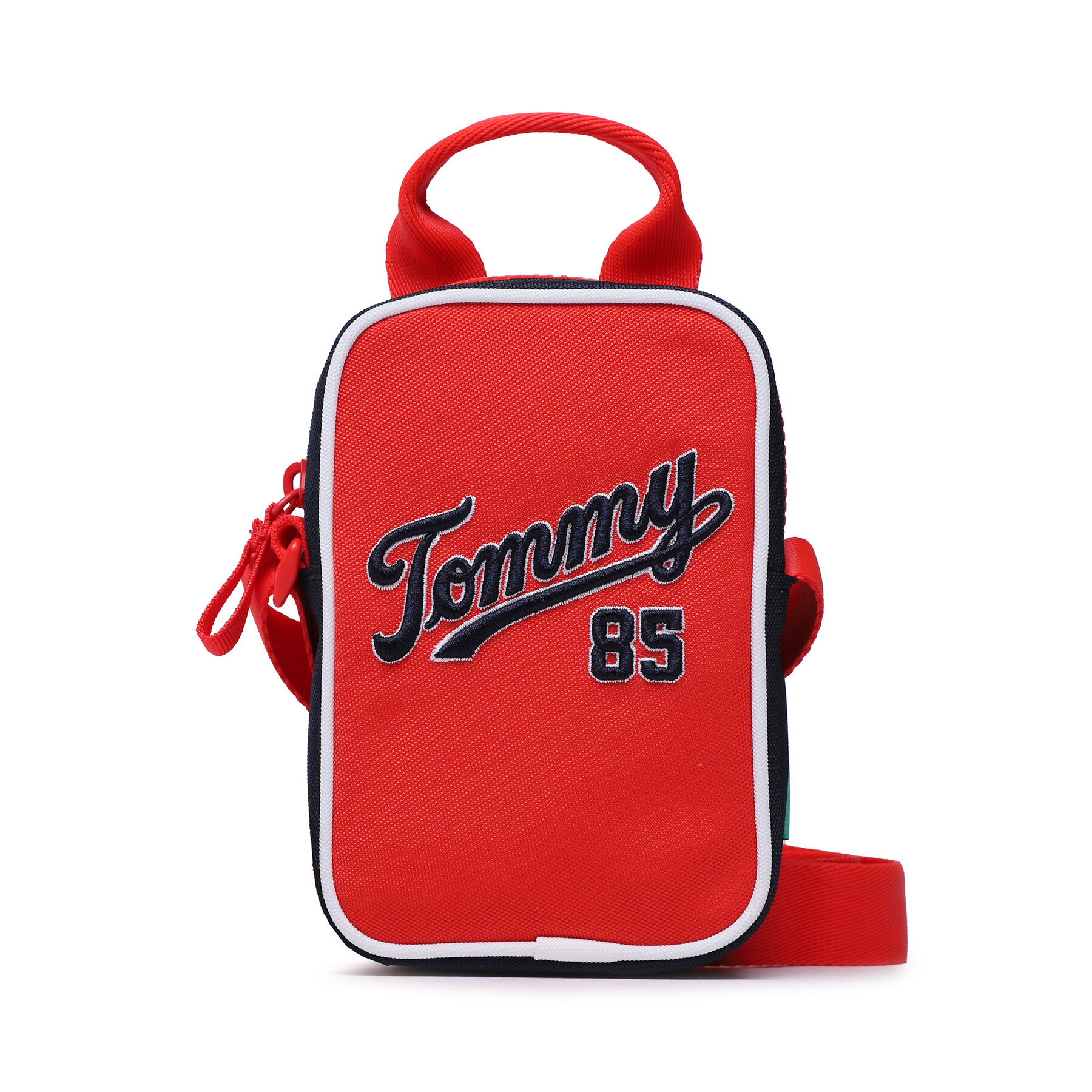 Umhängetasche Tommy Jeans Tommy Logo 85 Crossover AU0AU01549 Rot von Tommy Jeans