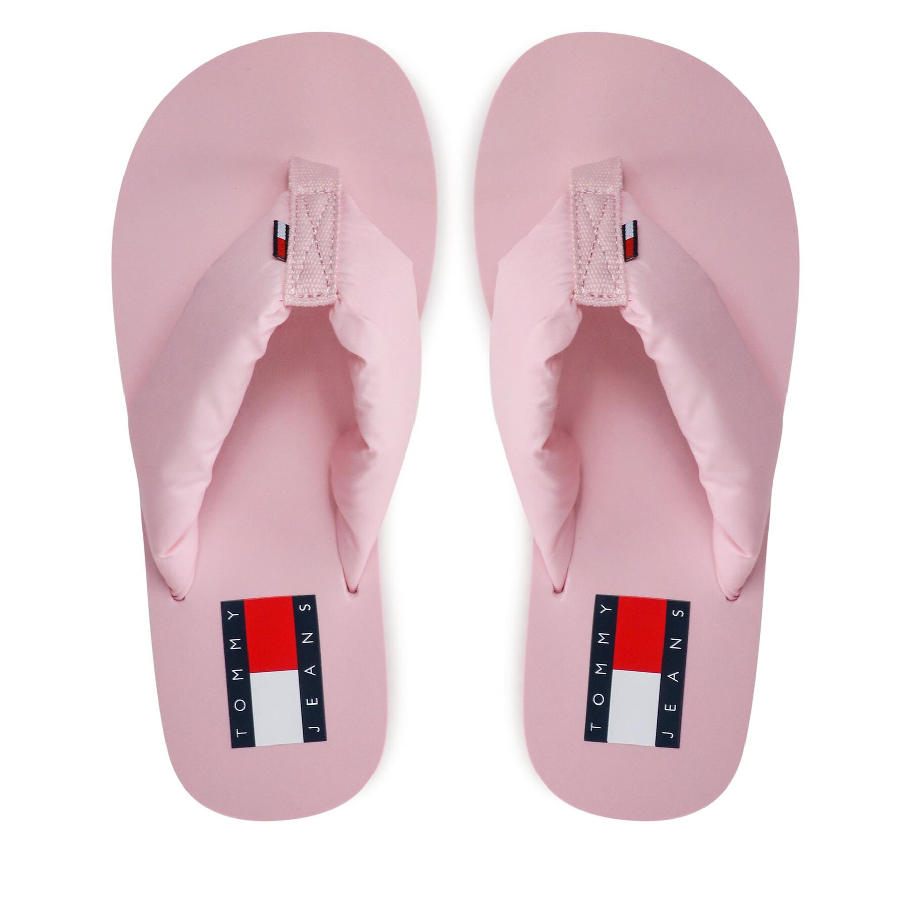 Zehentrenner Tommy Jeans Flag Eva Beach Sandal EN0EN02111 Rosa von Tommy Jeans