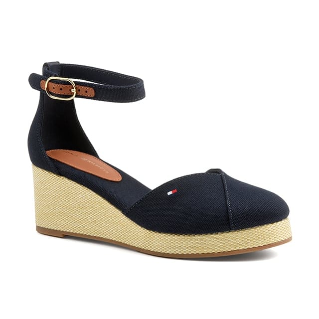 Tommy hilfiger FLAG CLOSED TOE MID WEDGE ESPAD-36 36 von Tommy hilfiger