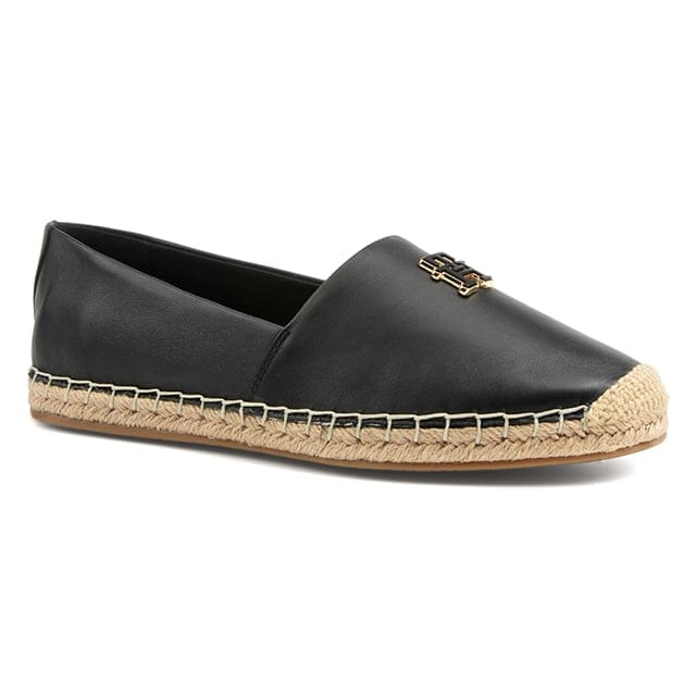 Tommy hilfiger TH LOGO LEATHER ESPADRILLE-36 36 von Tommy hilfiger