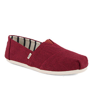 Toms Classics Venice Damen Slipper Rot von Toms