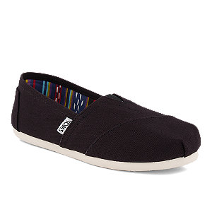 Toms Originals Classics Damen Slipper Schwarz von Toms