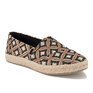 Toms Rope Damen Espadrille Schwarz von Toms