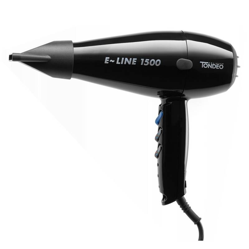 Tondeo Hot Tools - Tondeo Hairdryer E-Line 1500 Black von Tondeo