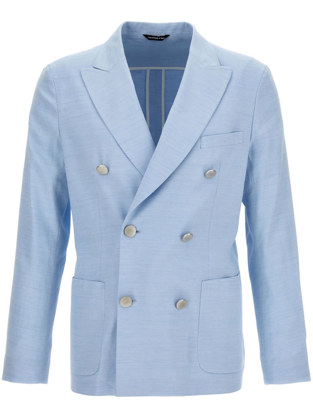 Tonello double-breasted blazer - Blue von Tonello