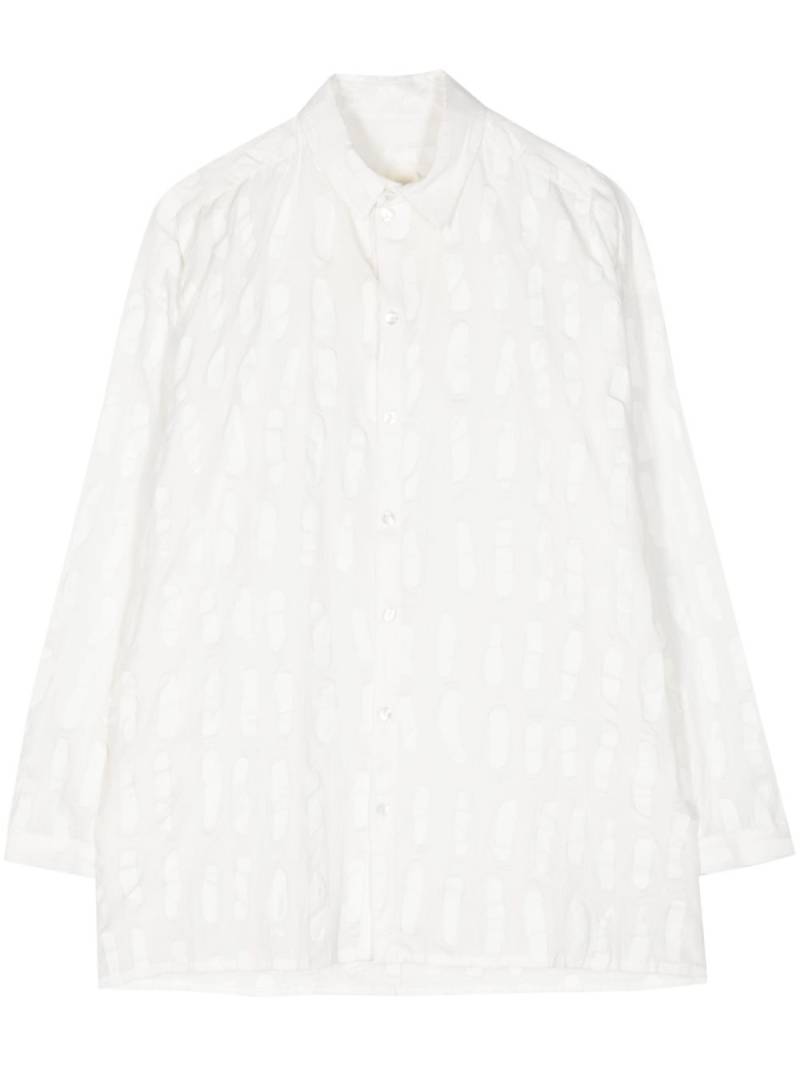 Toogood The Draughtsman cotton shirt - White von Toogood