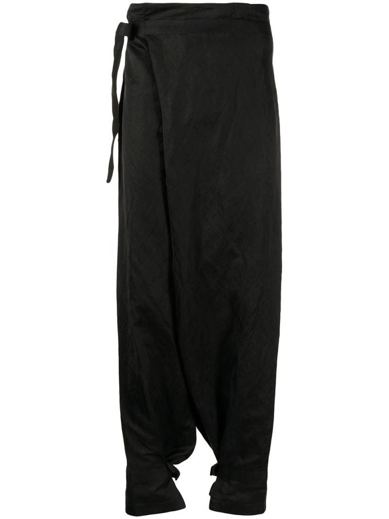 Toogood The Morris wide-leg trousers - Black von Toogood